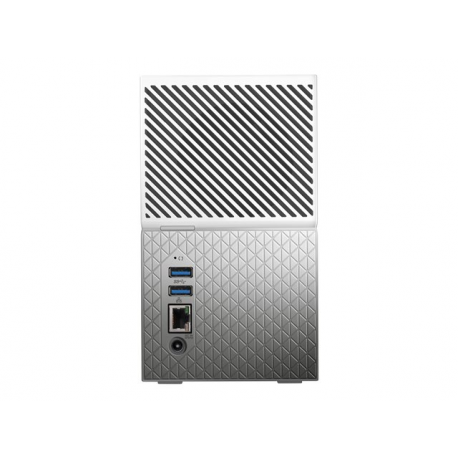 WD My Cloud Home Duo WDBMUT0060JWT - Personal cloud storage device - 6 TB - HDD 3 TB x 2 - RAID 1, JBOD - Gigabit Ethernet - 4