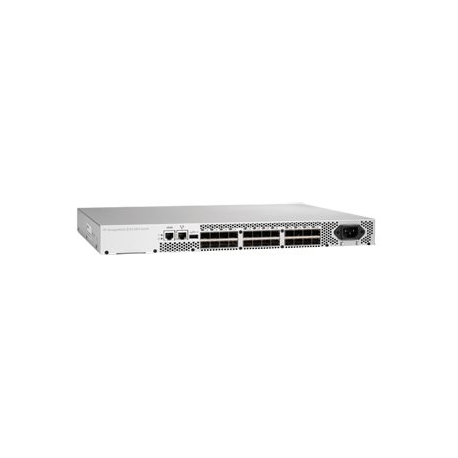 HPE 8 / 24 Base (16) Full Fabric Ports Enabled SAN - Switch - Managed - 16 x 8Gb Fibre Channel SFP+ - rack-mountable - 2