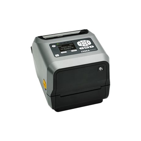 Zebra ZD620t - Label printer - thermal transfer - Roll (11.8 cm) - 300 dpi - up to 152 mm / sec - USB 2.0, LAN, serial, USB host, NFC, Wi-Fi(ac), Bluetooth 4.1, Bluetooth LE - peeler - grey - 5