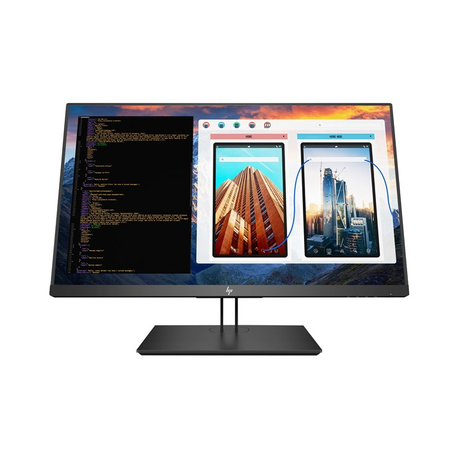 HP Z27 - LED monitor - 27" (27" viewable) - 3840 x 2160 4K UHD (2160p) @ 60 Hz - IPS - 350 cd / m² - 1300:1 - 8 ms - HDMI, DisplayPort, Mini DisplayPort, USB-C - Black Pearl - promo - 0