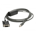 Zebra - Serial cable - DB-9 (M) - 2.13 m - for Symbol LS2208