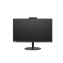 Lenovo ThinkVision T24v-10 - LED monitor - 23.8" (23.8" viewable) - 1920 x 1080 Full HD (1080p) - IPS - 250 cd / m² - 1000:1 - 4 ms - HDMI, VGA, DisplayPort - black