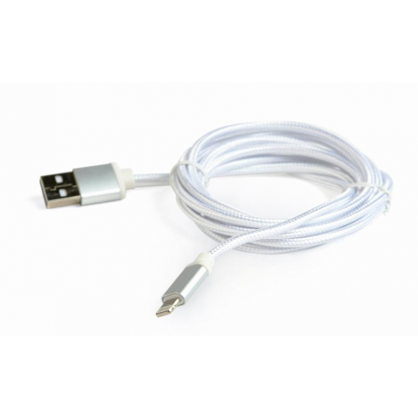 Cablexpert - Lightning cable - USB male to Lightning male - 1.8 m - silver - 0
