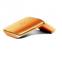 Lenovo Yoga Mouse - Mouse  /  remote control - optical - 4 buttons - wireless - 2.4 GHz, Bluetooth 4.0 - USB wireless receiver - orange - for ThinkCentre M90; ThinkEdge SE30; ThinkPad E14 Gen 3; L14 Gen 2; L15 Gen 2; V50t Gen 2-13