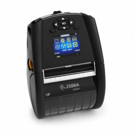 Zebra ZQ620, BT, Wi-Fi, 8 dots/mm (203 dpi), LTS, disp., EPL, ZPL, ZPLII, CPCL
