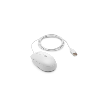 HP USB Grey v2 - Mouse - optical - 3 buttons - wired - USB - grey - for HP 260 G4, 280 G5, 285 G6, 295 G6; Desktop Pro 300 G6; ProOne 400 G6, 600 G6 - 0