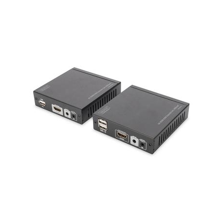 Extender KVM HDMI HDBaseT up to 70m Cat.5e/6, 4K 30Hz UHD HDCP1.4 IR audio (SET)