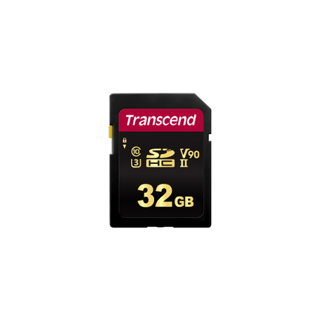 Transcend 700S - Flash memory card - 32 GB - Video Class V90  /  UHS-II U3  /  Class10 - SDHC UHS-II - 0
