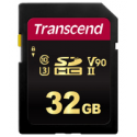 Transcend 700S - Flash memory card - 32 GB - Video Class V90  /  UHS-II U3  /  Class10 - SDHC UHS-II