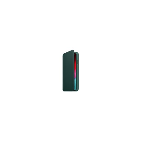 iPhone XS Max Leather Folio - Forest Green