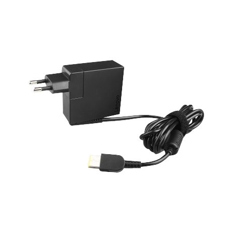 Lenovo 65W Travel AC Adapter with USB Port - Power adapter - 65 Watt - Europe - black - for 330S-15; ThinkPad 11; E470; E575; L570; P51s; T25; T470; T570; X270; V130-14; V330-14 - 0