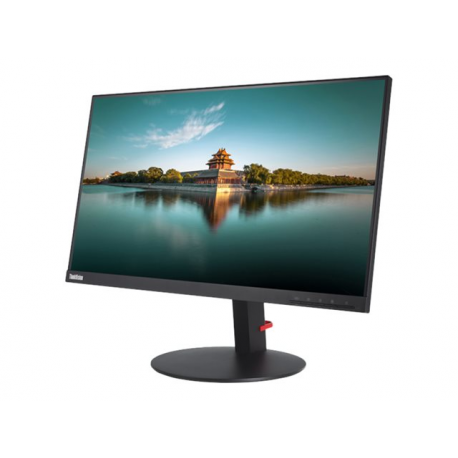 Lenovo ThinkVision T24i-10 - LED monitor - 23.8" - 1920 x 1080 Full HD (1080p) @ 60 Hz - IPS - 250 cd/m² - 1000:1 - 6 ms - HDMI, VGA, DisplayPort - black - 1