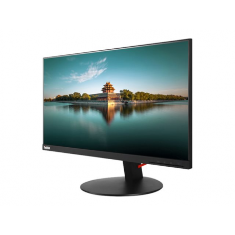 Lenovo ThinkVision T24i-10 - LED monitor - 23.8" - 1920 x 1080 Full HD (1080p) @ 60 Hz - IPS - 250 cd/m² - 1000:1 - 6 ms - HDMI, VGA, DisplayPort - black - 2