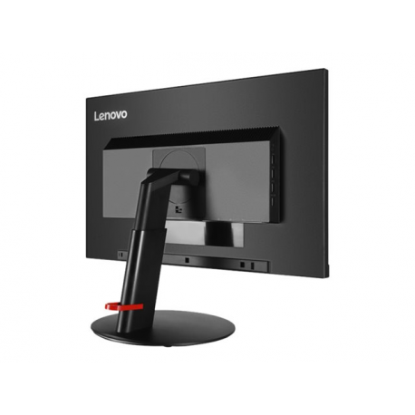 Lenovo ThinkVision T24i-10 - LED monitor - 23.8" (23.8" viewable) - 1920 x 1080 Full HD (1080p) - IPS - 250 cd / m² - 1000:1 - 6 ms - HDMI, VGA, DisplayPort - black - 9