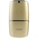 Lenovo Yoga Mouse - Mouse  /  remote control - wireless - 2.4 GHz, Bluetooth 4.0 - USB wireless receiver - golden - for ThinkCentre M90; ThinkEdge SE30; ThinkPad E14 Gen 3; L14 Gen 2; L15 Gen 2; V50t Gen 2-13