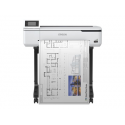 Epson SureColor SC-T3100 - 24" large-format printer - colour - ink-jet - Roll A1 (61.0 cm) - 2400 x 1200 dpi - Gigabit LAN, Wi-Fi(n), USB 3.0 - cutter