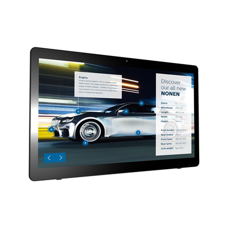 Philips Signage Solutions T-Line Display 24BDL4151T/00 24" Powered by Android, Multi-touch, PoE