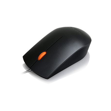 Lenovo 300 - Mouse - right and left-handed - wired - USB - for IdeaPad 1 14; 3 14; 5 14; 5 Pro 14; ThinkBook 14s Yoga G2 IAP; V15; Yoga Slim 7 Pro 14 - 2