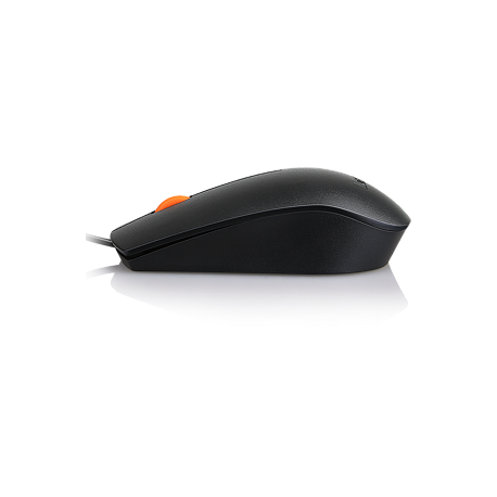Lenovo 300 - Mouse - right and left-handed - wired - USB - for IdeaPad 1 14; 3 14; 5 14; 5 Pro 14; ThinkBook 14s Yoga G2 IAP; V15; Yoga Slim 7 Pro 14 - 3