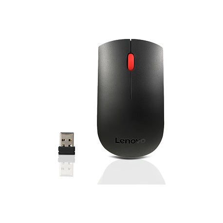 Lenovo 510 - Mouse - right and left-handed - optical - 3 buttons - wireless - 2.4 GHz - USB wireless receiver - black - for IdeaPad 1 14; 3 14; 5 14; 5 Pro 14; ThinkBook 14s Yoga G2 IAP; V15; Yoga Slim 7 Pro 14 - 1