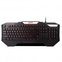 Lenovo Legion K200 - Keyboard - backlit - USB - Nordic - black - for 330-20; 330S-14; 510-15; Legion C530-19; C730-19; T530-28; T730-28; V130-14; V130-15
