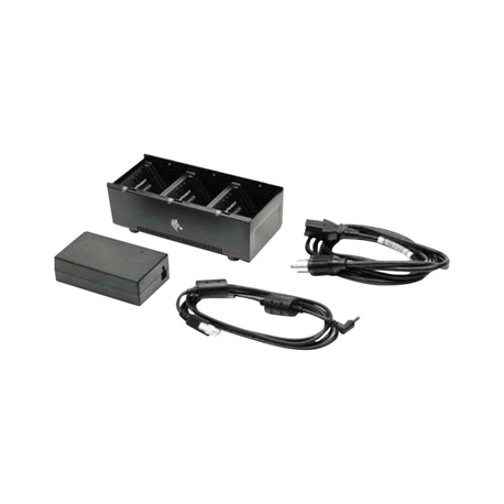 BATTERY CHARGER 3-SLOT ZQ500/600 QLn UK