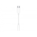 Apple USB-C to 3.5 mm Headphone Jack Adapter - USB-C to headphone jack adapter - USB-C male to stereo mini jack female - for 10.9-inch iPad Air (4th generation); 11-inch iPad Pro (1st generation, 2nd generation, 3rd generation); 12.9-inch iPad Pro (3rd generation, 4th generation, 5th generation); iPad mini (6th generation)