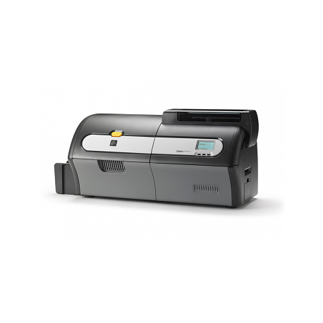 Zebra ZXP Series 7 - Plastic card printer - colour - Duplex - dye sublimation / thermal transfer - CR-80 Card (85.6 x 54 mm) - 300 dpi - up to 1375 cards / hour (mono) / up to 300 cards / hour (colour) - capacity: 200 cards - USB 2.0, LAN - 1