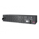 APC Metered Rack PDU AP7811B - Power distribution unit (rack-mountable) - AC 200 / 208 / 230 V - Ethernet - input: NEMA L6-30 - output connectors: 16 (IEC 60320 C13, IEC 60320 C19) - 2U - for P / N: SMTL1000RMI2UC, SMX1000C, SMX1500RM2UC, SMX1500RM2UCNC, SMX750C, SMX750CNC