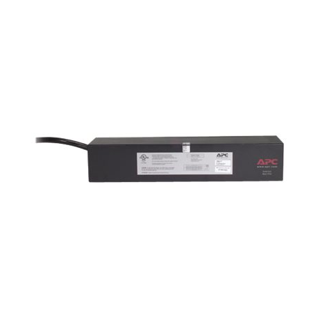 APC Switched Rack PDU AP7902B - Power distribution unit (rack-mountable) - AC 100 / 120 V - 2880 VA - input: NEMA L5-30P - output connectors: 16 (NEMA 5-20R) - 2U - 3.05 m cord - black - for P / N: SMTL1000RMI2UC, SMX1000C, SMX1500RM2UC, SMX1500RM2UCNC, SMX750C, SMX750CNC - 1