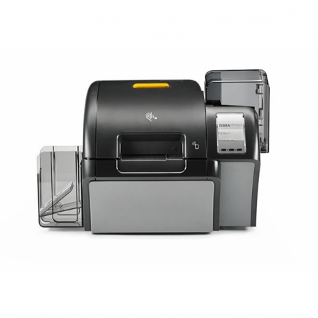 Zebra ZXP Series 9 - Plastic card printer - colour - Duplex - dye sublimation retransfer - CR-80 Card (85.6 x 54 mm) up to 190 cards / hour (colour) - capacity: 150 cards - USB 2.0, LAN - 1