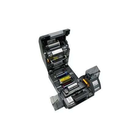 Zebra ZXP Series 9 - Plastic card printer - colour - Duplex - dye sublimation retransfer - CR-80 Card (85.6 x 54 mm) up to 190 cards / hour (colour) - capacity: 150 cards - USB 2.0, LAN - 5