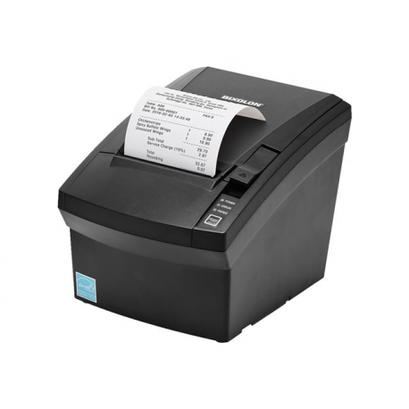 BIXOLON SRP-332II - Receipt printer - direct thermal - Roll (8 cm) - 203 dpi - up to 220 mm / sec - USB 2.0, LAN, serial - cutter - black - 2