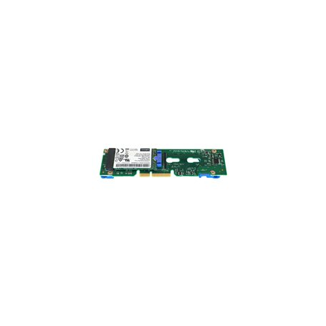 Lenovo ThinkSystem M.2 Enablement Kit - Storage controller - M.2 - SATA 6Gb / s - for ThinkSystem SD530; SE350; SN850; SR530; SR550; SR570; SR590; SR650; SR670; SR850; SR950 - 0
