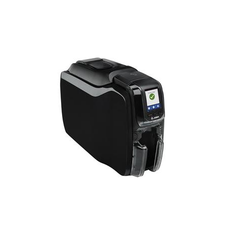 Zebra ZC350 - Plastic card printer - colour - dye sublimation / thermal transfer - CR-80 Card (85.6 x 54 mm) - 300 dpi - up to 1000 cards / hour (mono) / up to 225 cards / hour (colour) - capacity: 100 cards - USB 2.0, LAN, Wi-Fi(ac) - 1