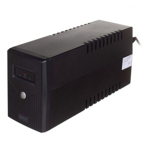 DIGITUS Professional DN-170063 - UPS - AC 230 V - 360 Watt - 600 VA - 7 Ah - USB - output connectors: 2 - 2