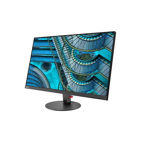 Lenovo ThinkVision S27i-10 - LED monitor - 27" - 1920 x 1080 Full HD (1080p) @ 75 Hz - IPS - 250 cd / m² - 1000:1 - 6 ms - HDMI, VGA - raven black - 2
