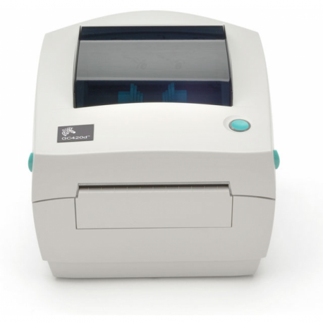 Zebra G-Series GC420d - Label printer - direct thermal - Roll (10.8cm) - 203 dpi - up to 102 mm / sec - USB, LAN - 1