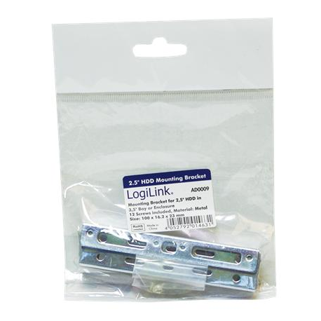 Logilink AD0009, Mounting Bracket for 2,5" HDD in 3,5" Bay