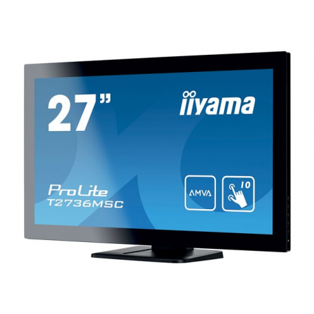iiyama ProLite T2736MSC-B1, 68,6 cm (27'), Projected Capacitive, 10 TP, Full HD, black