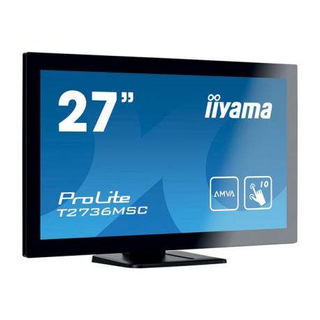 iiyama ProLite T2736MSC-B1, 68,6 cm (27'), Projected Capacitive, 10 TP, Full HD, black