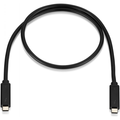 HP 120W - Thunderbolt cable - USB-C (M) to USB-C (M) - 70 cm - for ZBook 15u G5, 15u G6, Power G7; ZBook Firefly 14 G7, 14 G8, 15 G8; ZBook Fury 15 G7 - 2