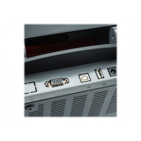 Honeywell PC42t Plus - Label printer - direct thermal  /  thermal transfer - Roll (11 cm) - 203 dpi - up to 101.6 mm / sec - USB, LAN, serial, USB host - black - 4