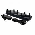 Honeywell Charge Base - Handheld charging stand - output connectors: 4 - United Kingdom - for ScanPal EDA70