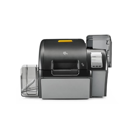 Zebra ZXP Series 9 - Plastic card printer - colour - Duplex - dye sublimation retransfer - CR-80 Card (85.6 x 54 mm) up to 190 cards / hour (colour) - capacity: 150 cards - USB 2.0, LAN - 4