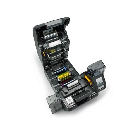 Zebra ZXP Series 9 - Plastic card printer - colour - Duplex - dye sublimation retransfer - CR-80 Card (85.6 x 54 mm) up to 190 cards / hour (colour) - capacity: 150 cards - USB 2.0, LAN - 6