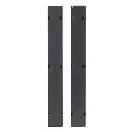 APC - Rack cable management panel cover - black - 45U (pack of 2) - for NetShelter SX - 3