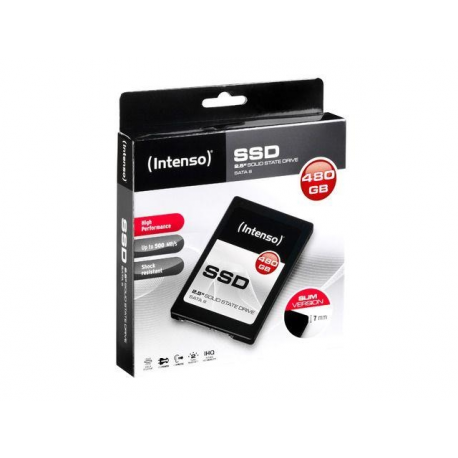 Intenso - SSD - 480 GB - internal - 2.5" - SATA 6Gb / s - 1