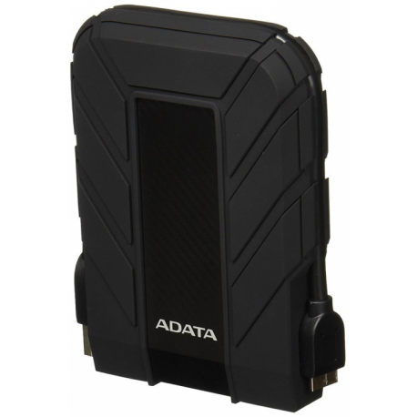 ADATA HD710P - Hard drive - 2 TB - external (portable) - 2.5" - USB 3.1 - black - 3