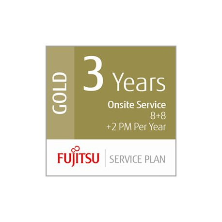 Fujitsu Scanner Service Program 3 Year Gold Service Plan for Fujitsu Low-Volume Production Scanners - Extended service agreement (extension) - parts and labour - 3 years - on-site - 8x5 - response time: 8 h - repair time: 8 hours - for fi-7600, 7700, 7700S - 1